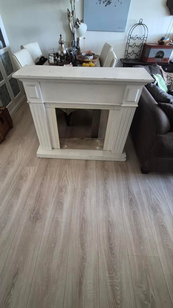 Decoratieve schouw - Sfeerhaard ombouw, Huis en Inrichting, Ophalen, Gebruikt, Vrijstaande haard, Elektrische haard