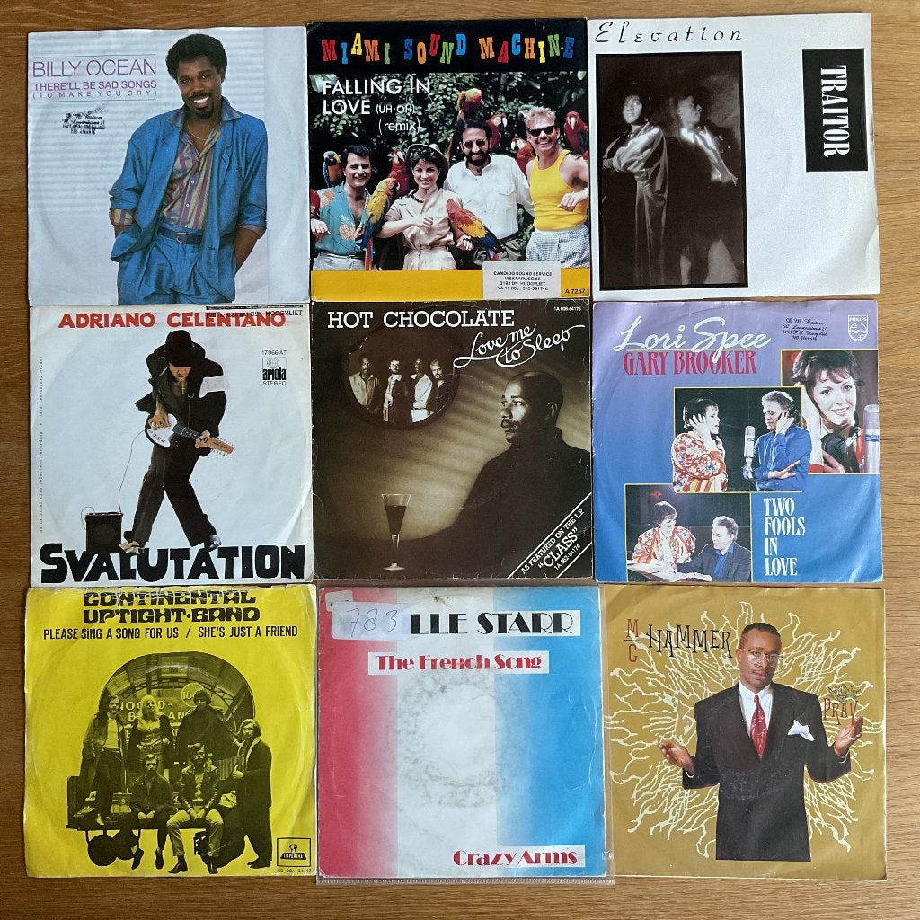 126 Vinyl  7" Singles, Ophalen, Gebruikt, 7 inch, Pop