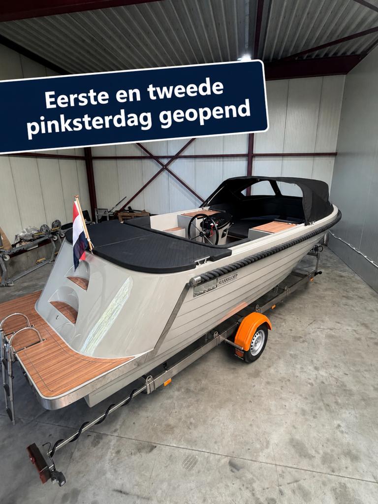 Maassloep 680 honda 60pk boegschtoef nieuw! Op voorraad