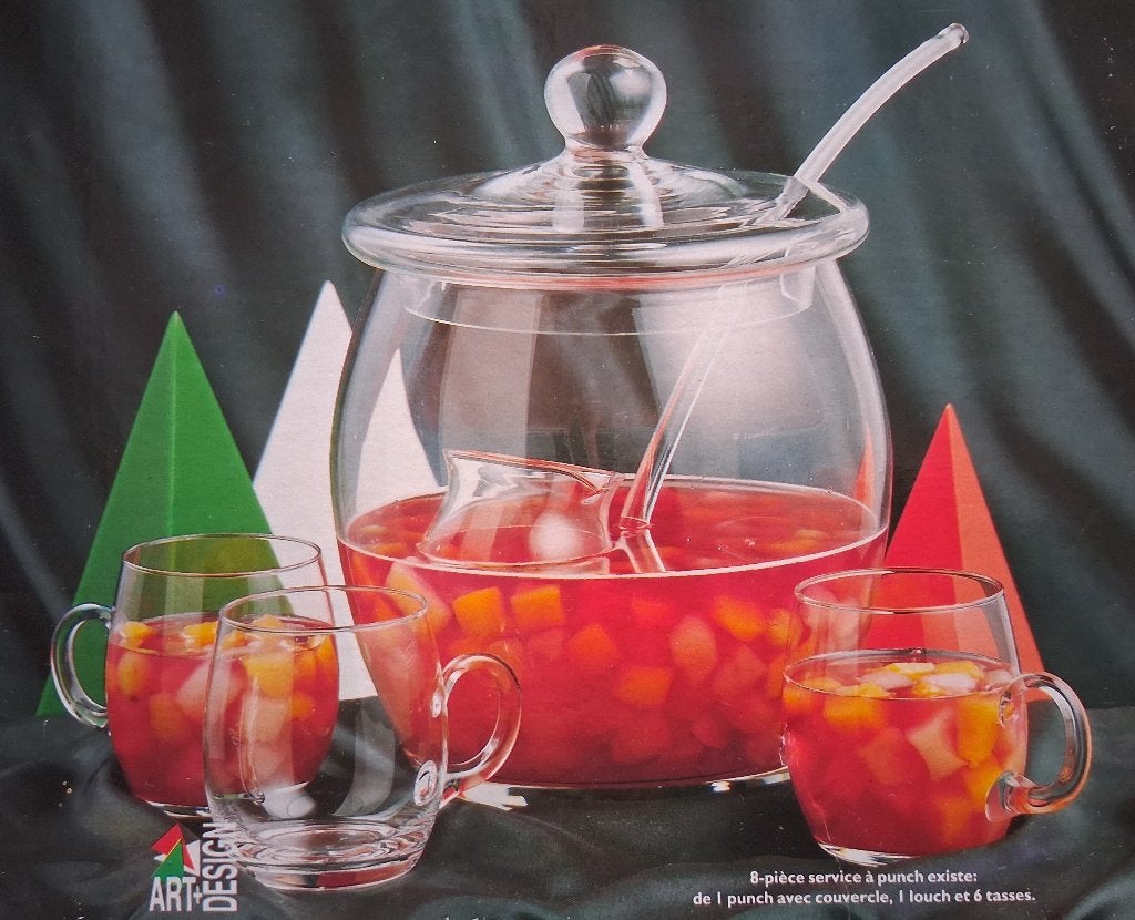 Bowlset, Glas of Glazen, Ophalen of Verzenden, Overige stijlen, Glas
