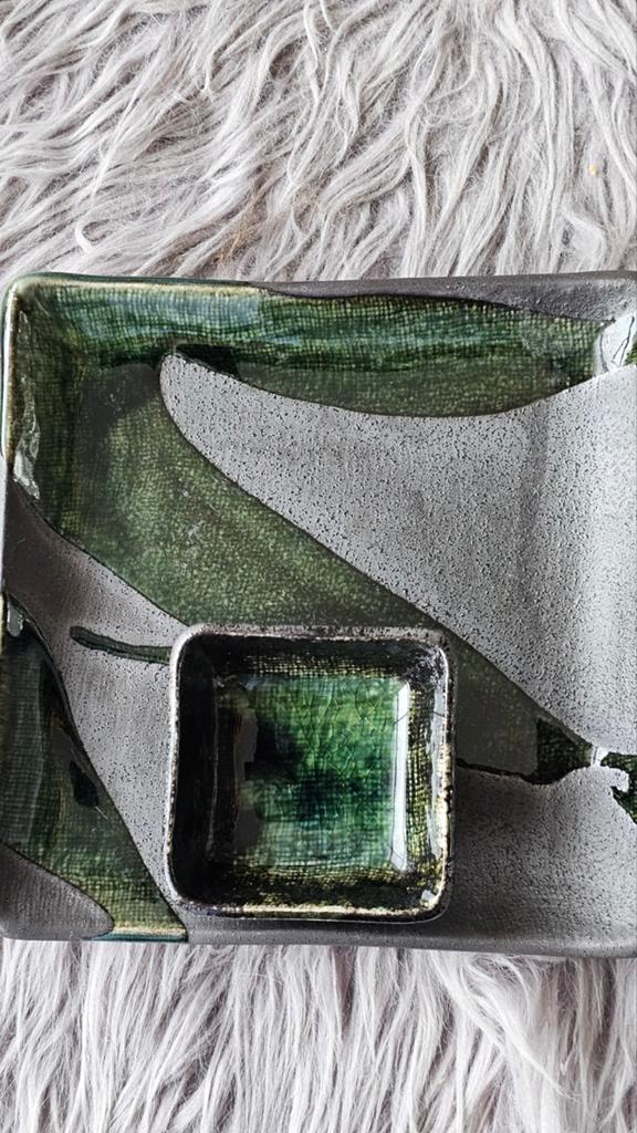 Nieuw. Grote schaal+sausschaaltje Tokyo Design Studio., Nieuw, Ophalen of Verzenden, Schaal of Schalen, Overige stijlen