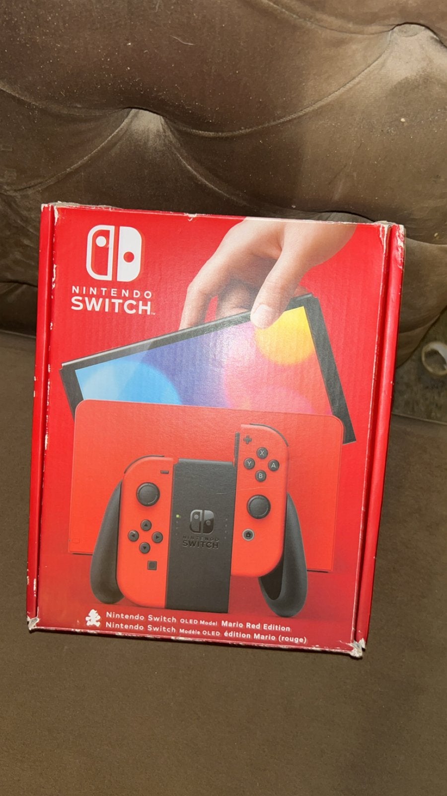 Nintendo Switch OLED Model Mario Red Edition