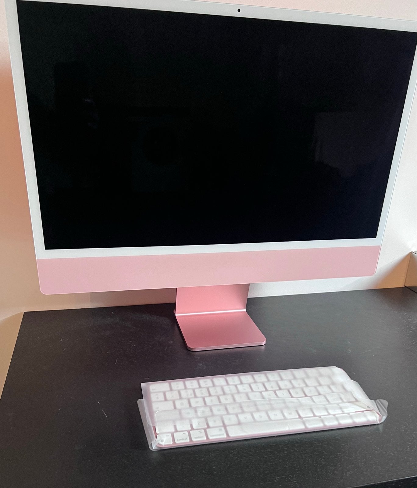 Apple iMac 24-inch M1 (2021) - 8GB RAM - 256GB SSD - Roze, Computers en Software, Gebruikt, IMac, Ophalen of Verzenden, Onbekend
