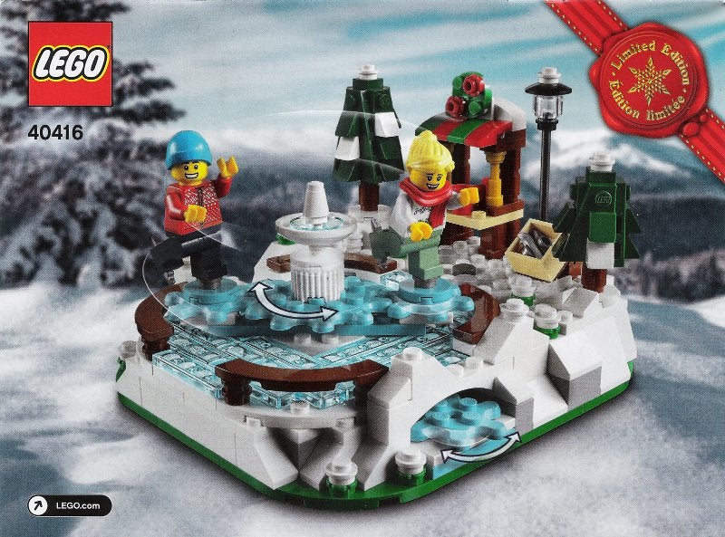Lego | Winter | Kerst | IJsbaan | 40416, Lego, Overige thema's, Nieuw, https://legohouse.com/en-gb/info/contact-us/