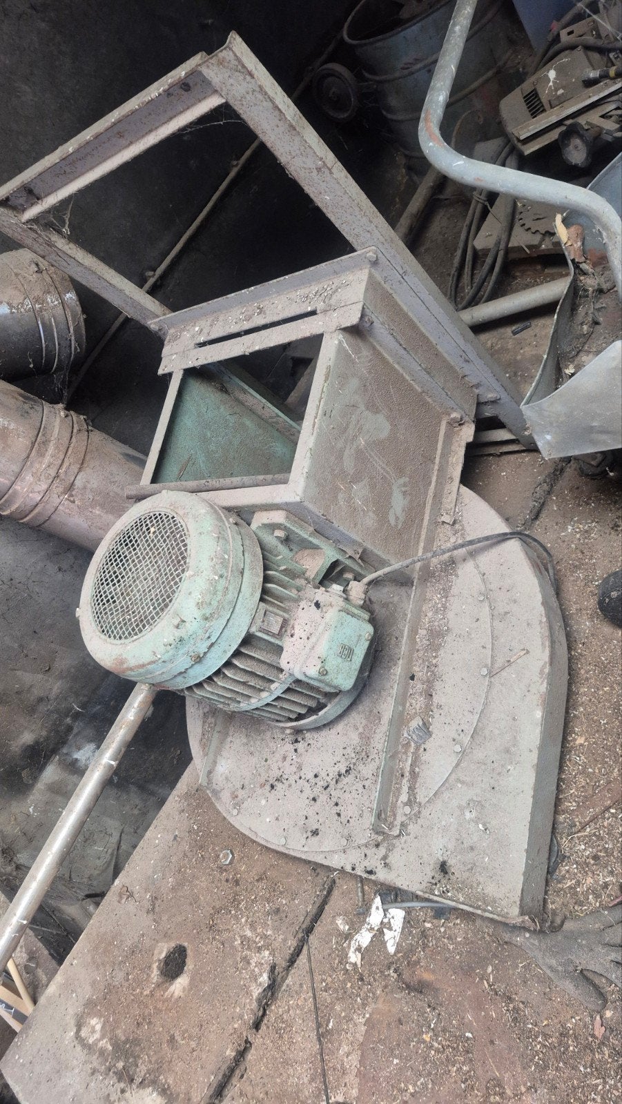 Afzuiging, Ophalen, Ventilator
