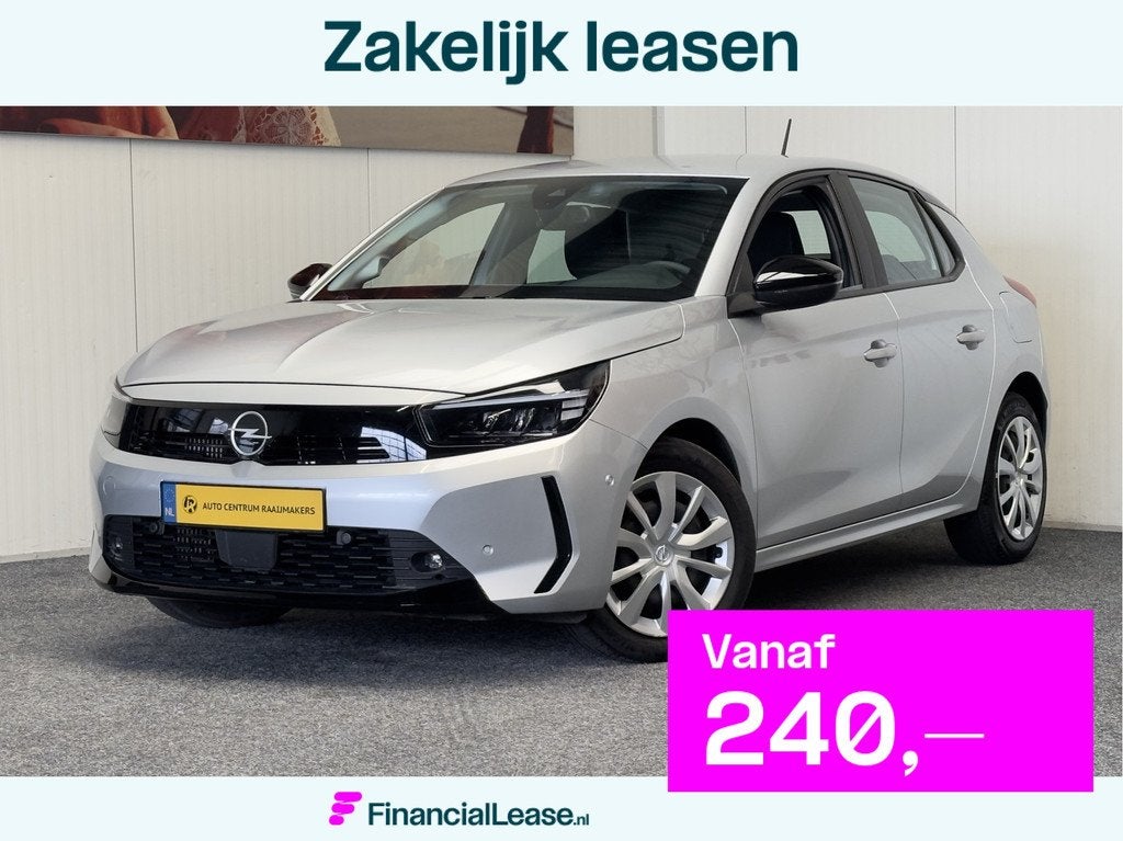 Opel Corsa 1.2 TURBO EDITION 15 STUKS OP VOORRAAD ! NAVIGATI, Voorwielaandrijving, Stof, Gebruikt, Parkeersensor