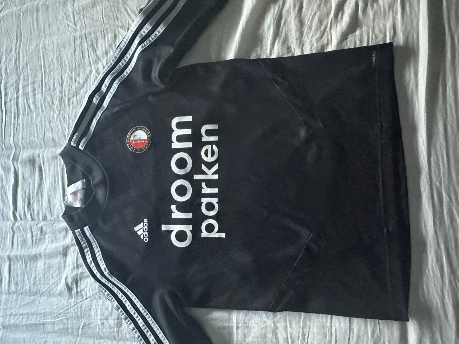 Feyenoord shirt lange mouwen - Maat M (valt als S), Verzenden, Zo goed als nieuw, Maat 38/40 (M), Zwart