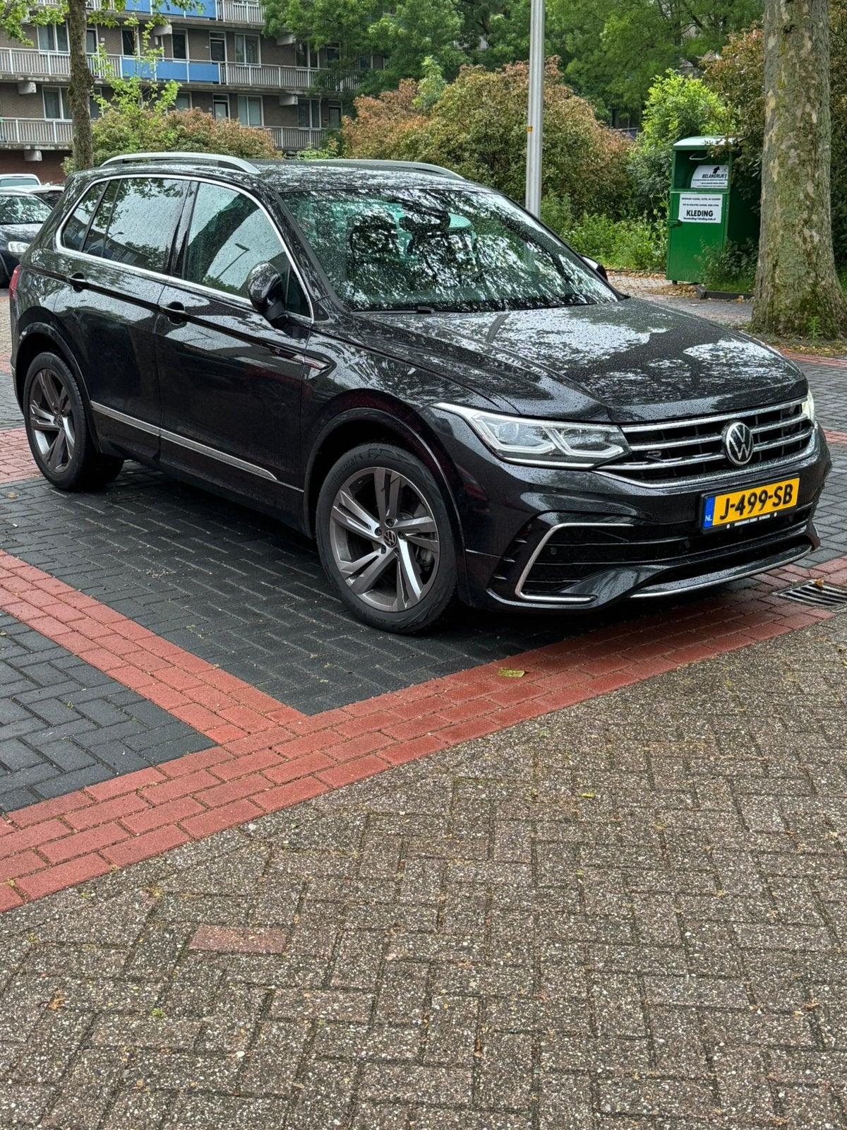 Volkswagen Tiguan 1.5 TSI ACT 150pk DSG 2020 Zwart, Auto's, 1441 kg, 4 cilinders, Zwart, 75 €/maand