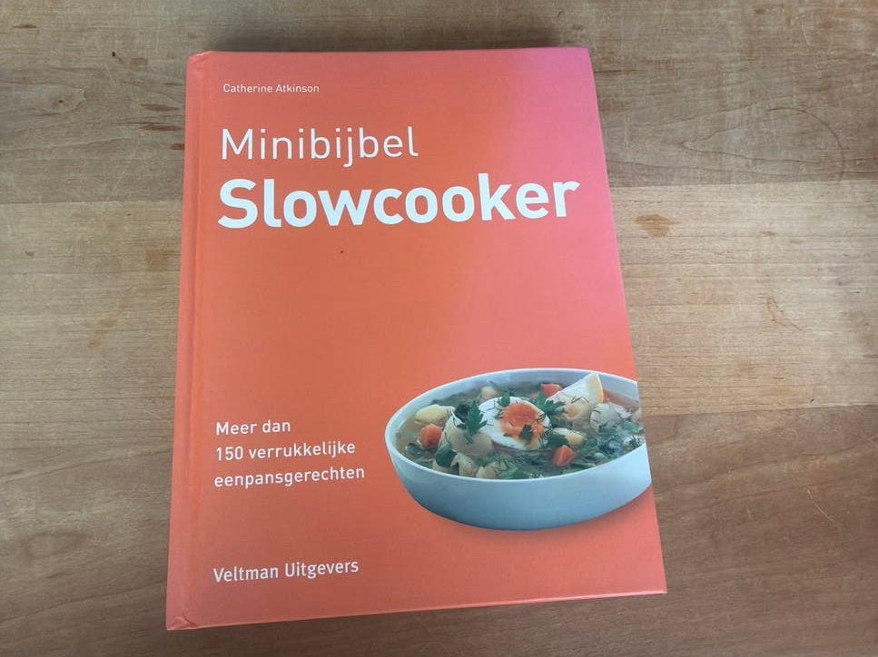 Minibijbel Slowcooker: Meer dan 150 eenpansgerechten, Boeken, Kookboeken, Hoofdgerechten, Ophalen of Verzenden, Zo goed als nieuw