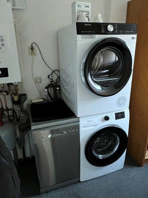 afwasmachine smal model met besteklade, Witgoed en Apparatuur, Ophalen, Zo goed als nieuw, Vrijstaand, 85 tot 90 cm