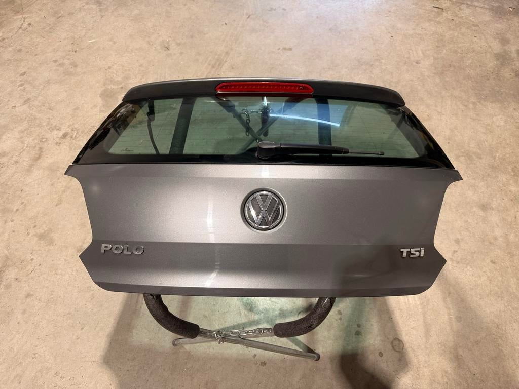Achterklep Volkswagen Polo 6R LD7R Grijs, Auto-onderdelen, Ophalen, Gebruikt, Volkswagen, Vw