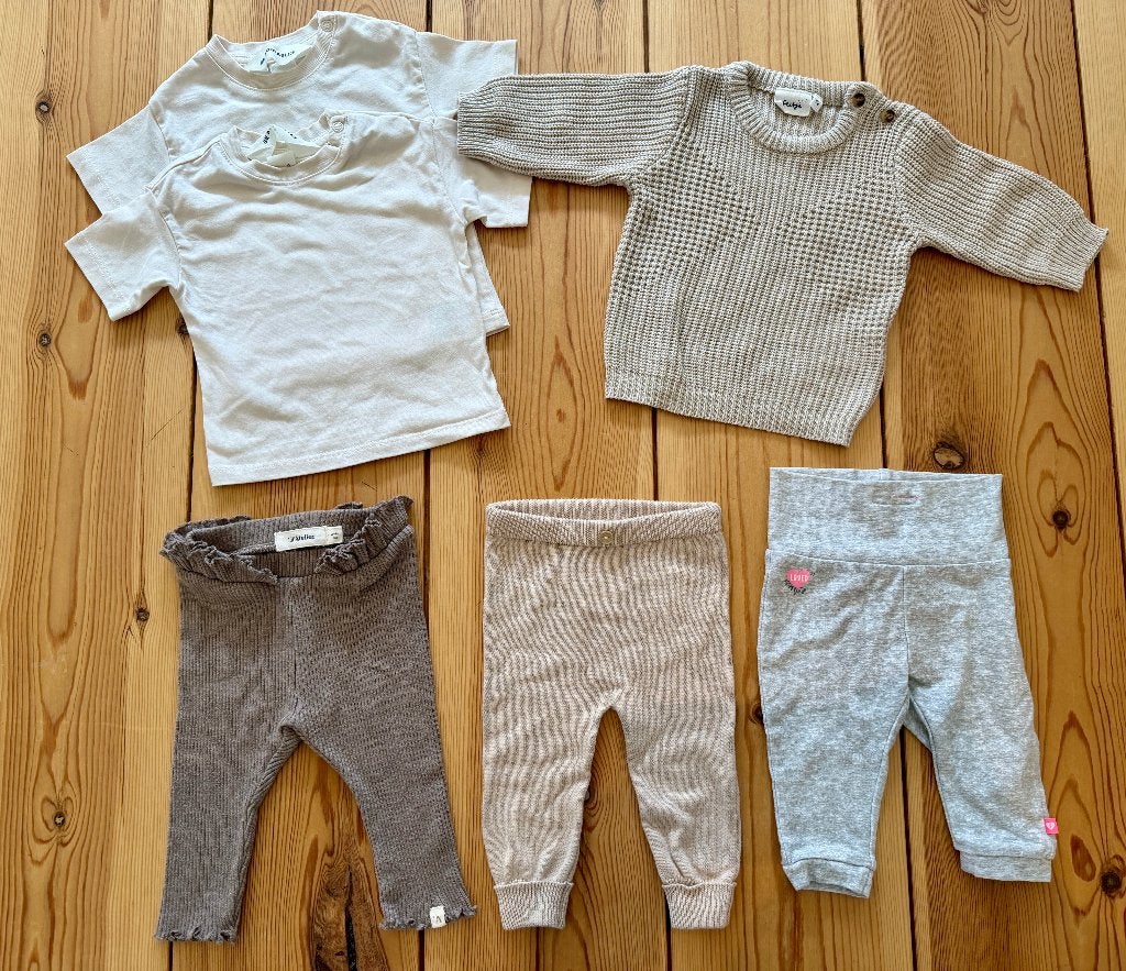 Kledingset Baby Meisje maat 62 - Feetje Lil Atelier H&M, Ophalen of Verzenden, Zo goed als nieuw, Maat 62