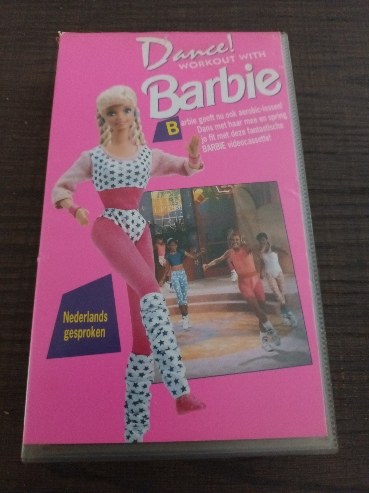 vhs video band Barbie dance workout, Cd's en Dvd's, Alle leeftijden, Ophalen of Verzenden, Gebruikt, Komedie