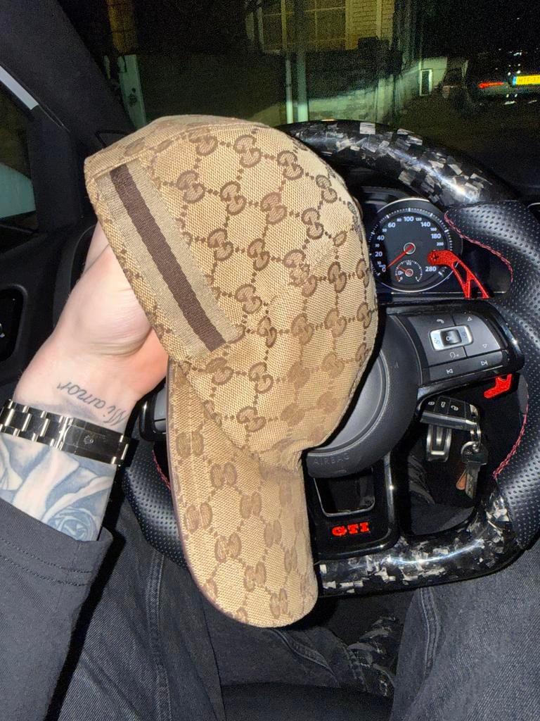 Gucci pet limited edition, Kleding | Heren, Hoeden en Petten, Zo goed als nieuw, Ophalen