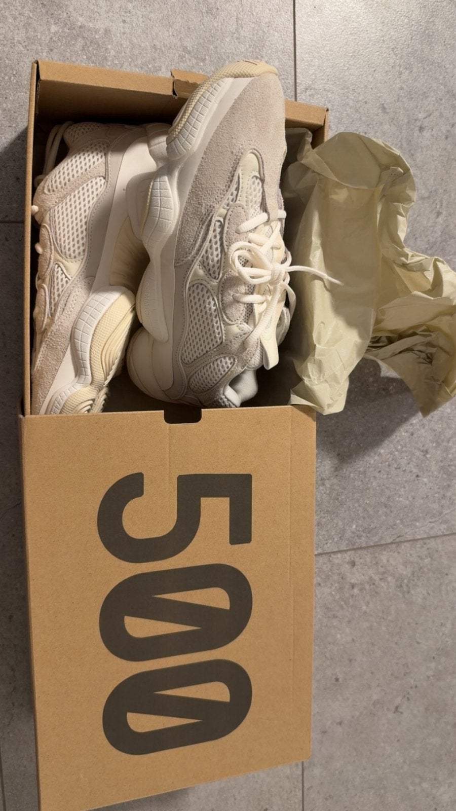 Yeezy 500 bone, Ophalen, Nieuw