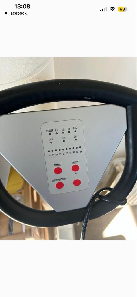 Powermax Trilapparaat - Fitnesstoestel, Gebruikt, Trilplaat, Ophalen of Verzenden, Metaal