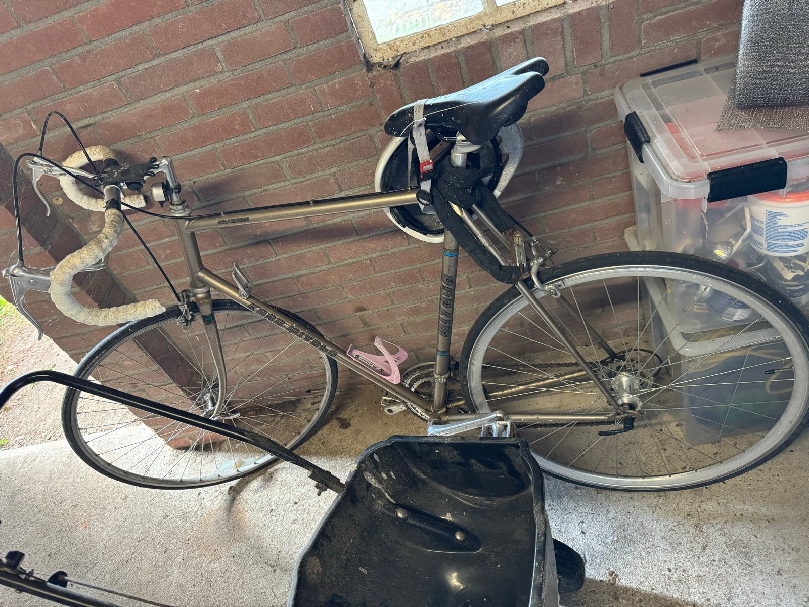 Racefiets - Onderhoud nodig, Fietsen en Brommers, Fietsen | Racefietsen, Ophalen, Gebruikt, Staal, Overige maten