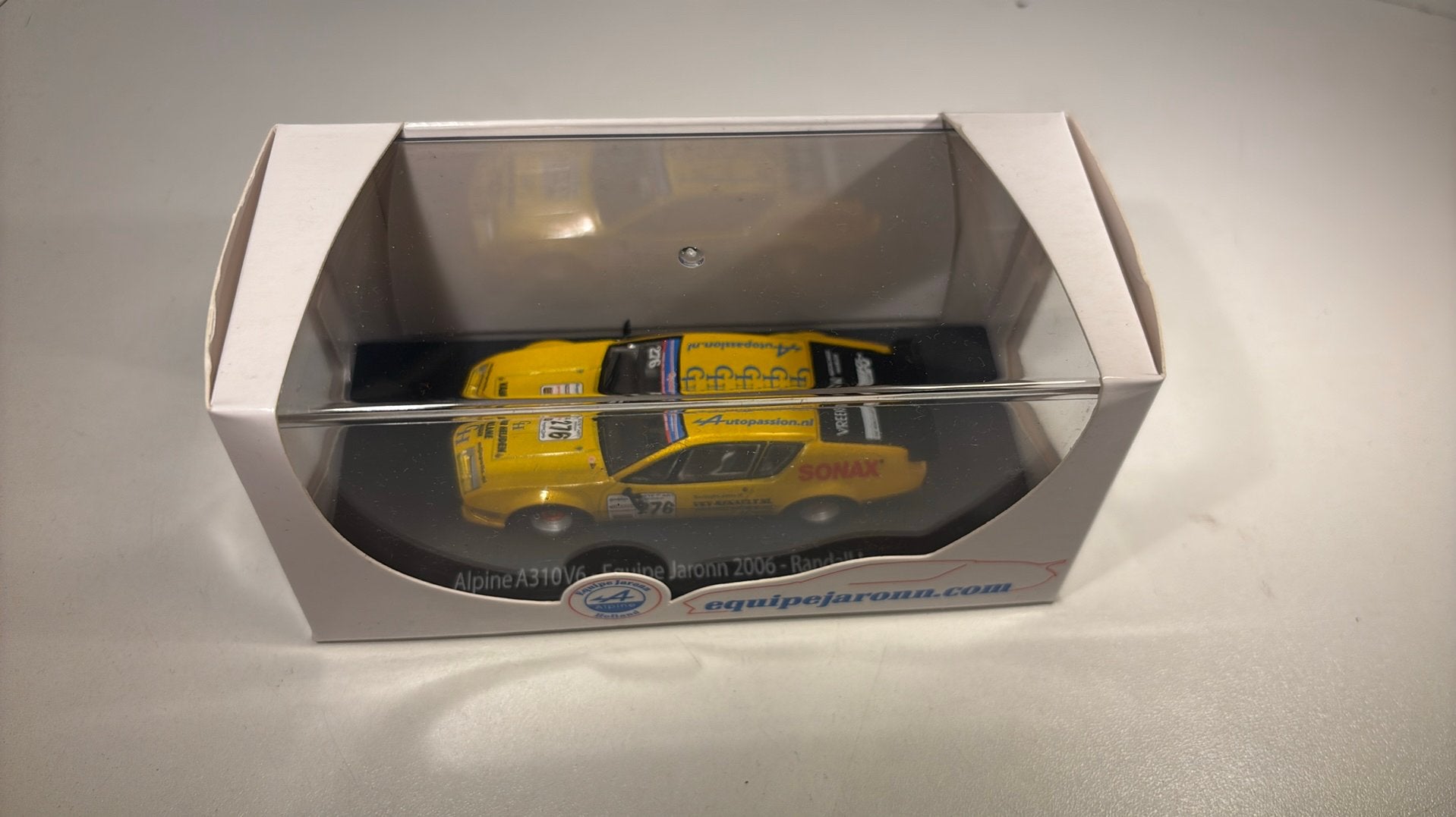 Renault alpine a310 v6 equipe jaronn 2006 randall lawson, Overige merken, Auto, Ophalen of Verzenden, A