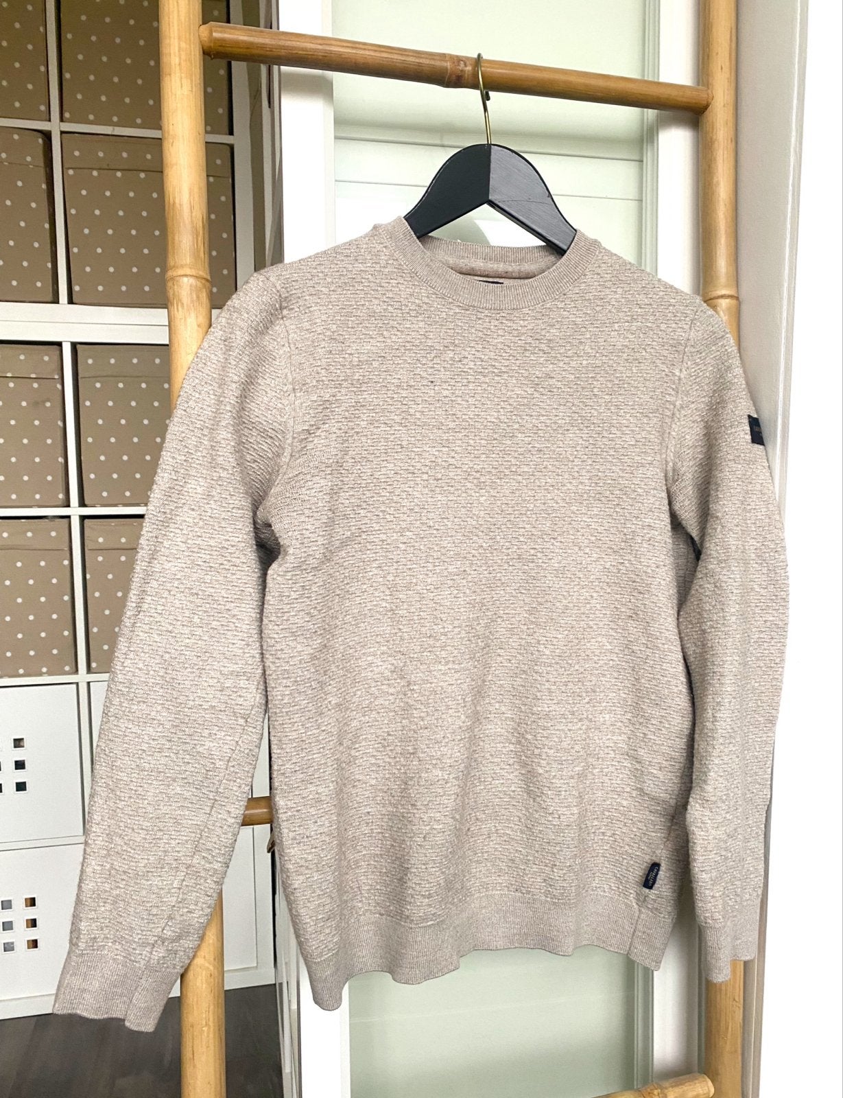 Cavallaro Napoli Merino Blend Trui Maat S /  M, Ophalen of Verzenden, Zo goed als nieuw, Maat 48/50 (M), Beige