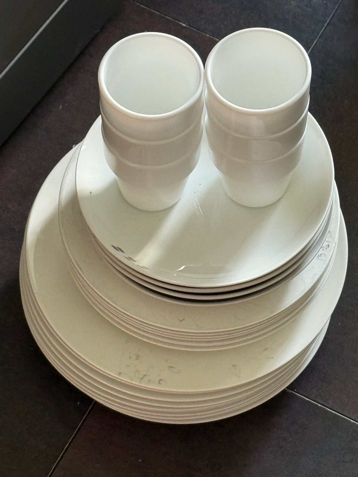 Keuken, Huis en Inrichting, Keuken | Servies, Ophalen, Gebruikt, Bord(en), Overige stijlen