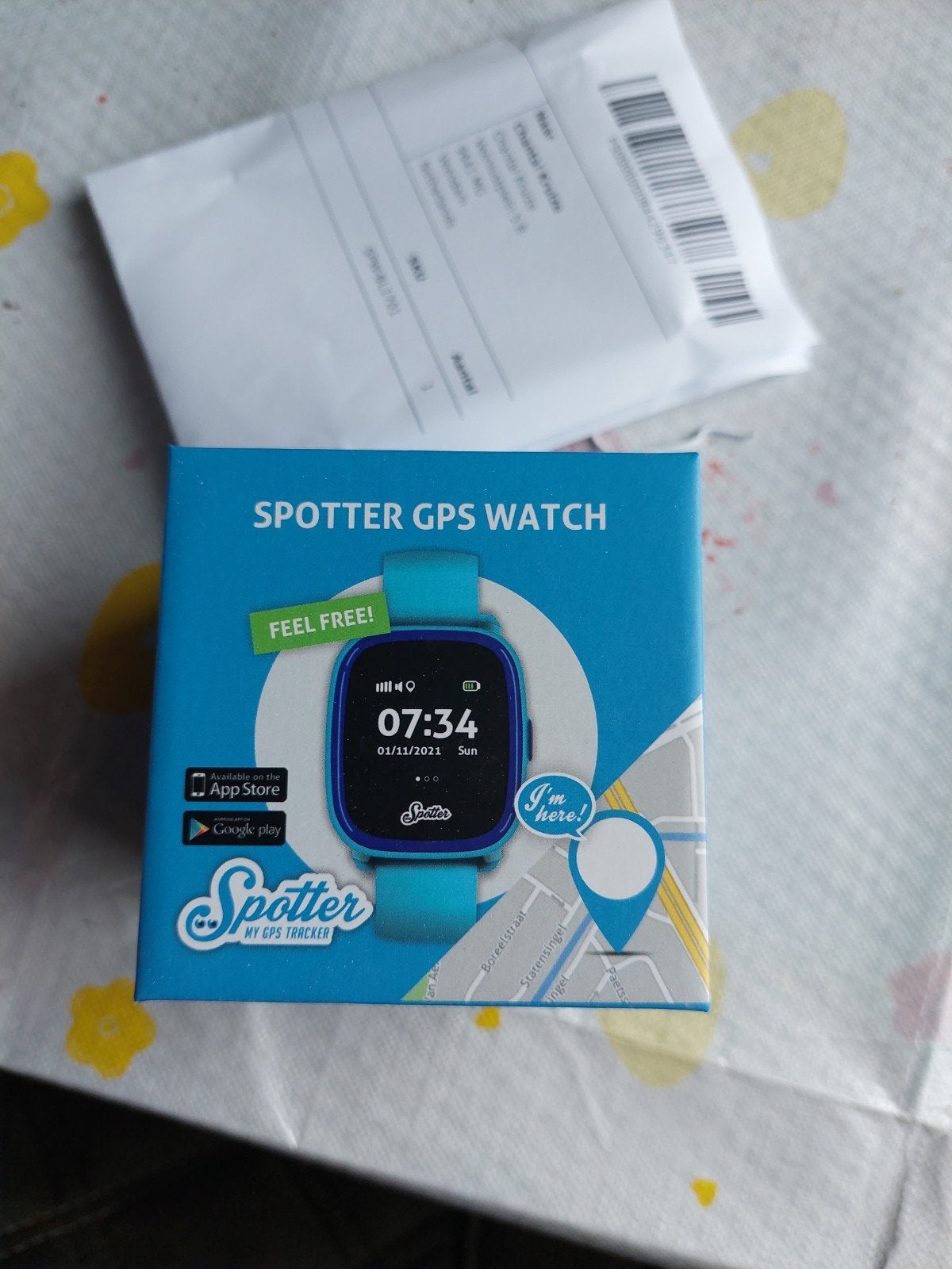 Spotter GPS Watch - Blauw - Nieuw in doos, Ophalen of Verzenden, Nieuw, Blauw, Jongen