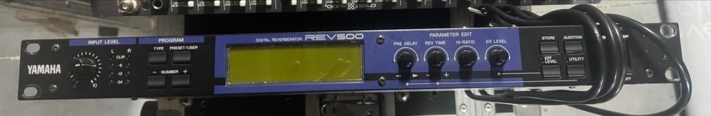 Yamaha REV-500 Digitale Reverb Processor, Muziek en Instrumenten, Effecten, Ophalen, Gebruikt, Reverb