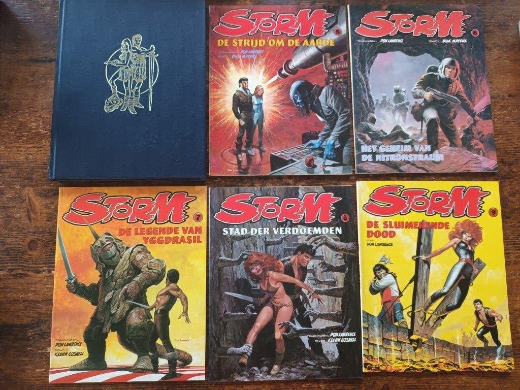 Complete reeks De kronieken van de diepe wereld van Storm, Complete serie of reeks, Ophalen of Verzenden, Zo goed als nieuw, Don Lawrence