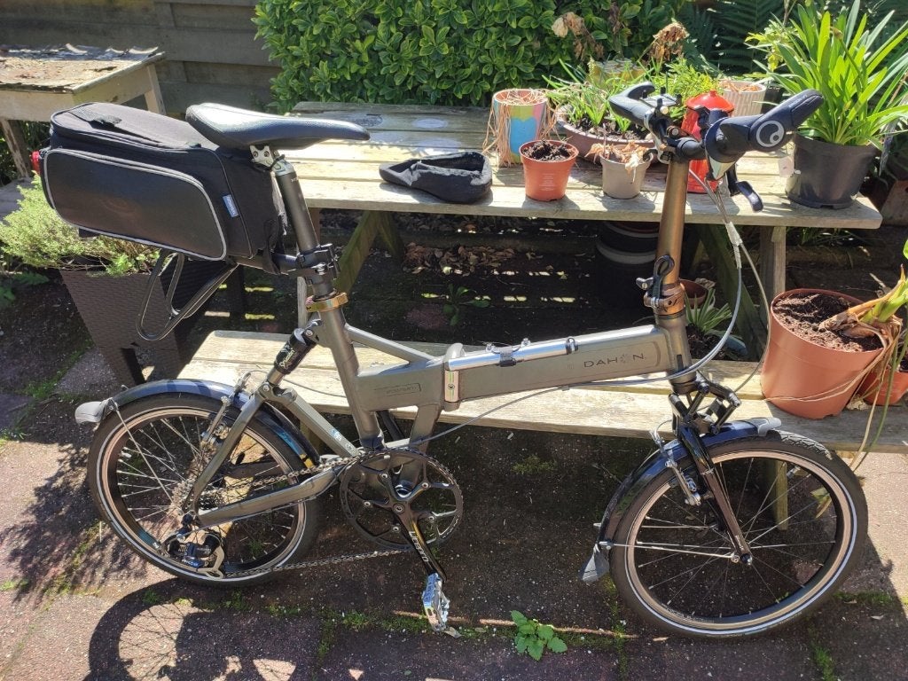 DAHON JETSTREAM P8 (Full Suspension Vouwfiets), Fietsen en Brommers, Fietsen | Vouwfietsen, Zo goed als nieuw, Heren, Dahon, 20 inch of meer