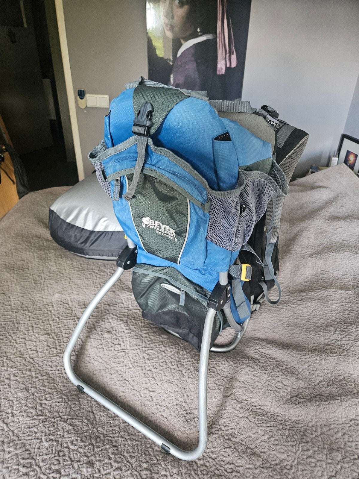 Deuter peuter draag rugzak, Gebruikt, Overige typen, Rug, Ophalen