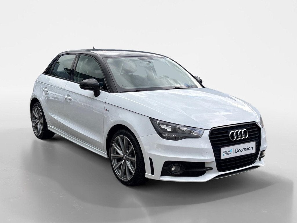 Audi A1 Sportback 1.2 TFSI Admired | S-Line Exterieur | Two, Auto's, Audi, Voorwielaandrijving, Zwart, 4 cilinders, Wit
