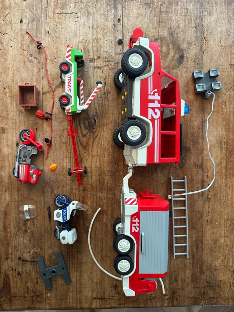 Losse Playmobil onderdelen - Brandweer, politie en meer, Ophalen, Gebruikt, Los playmobil