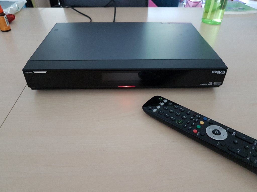 Humax iHDR-5200c onvanger + HDD recorder, Ophalen of Verzenden, Zo goed als nieuw, Harddiskrecorder