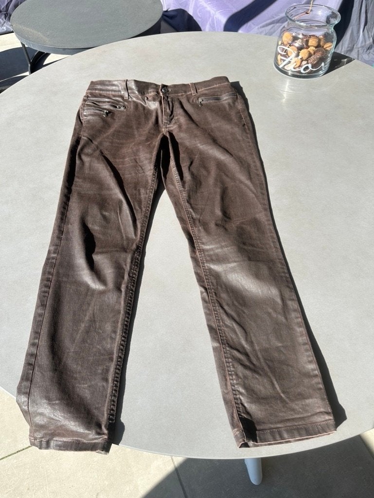 Bruine Angels broek, maat 44, Kleding | Dames, Bruin, Verzenden, Maat 42/44 (L), Zo goed als nieuw