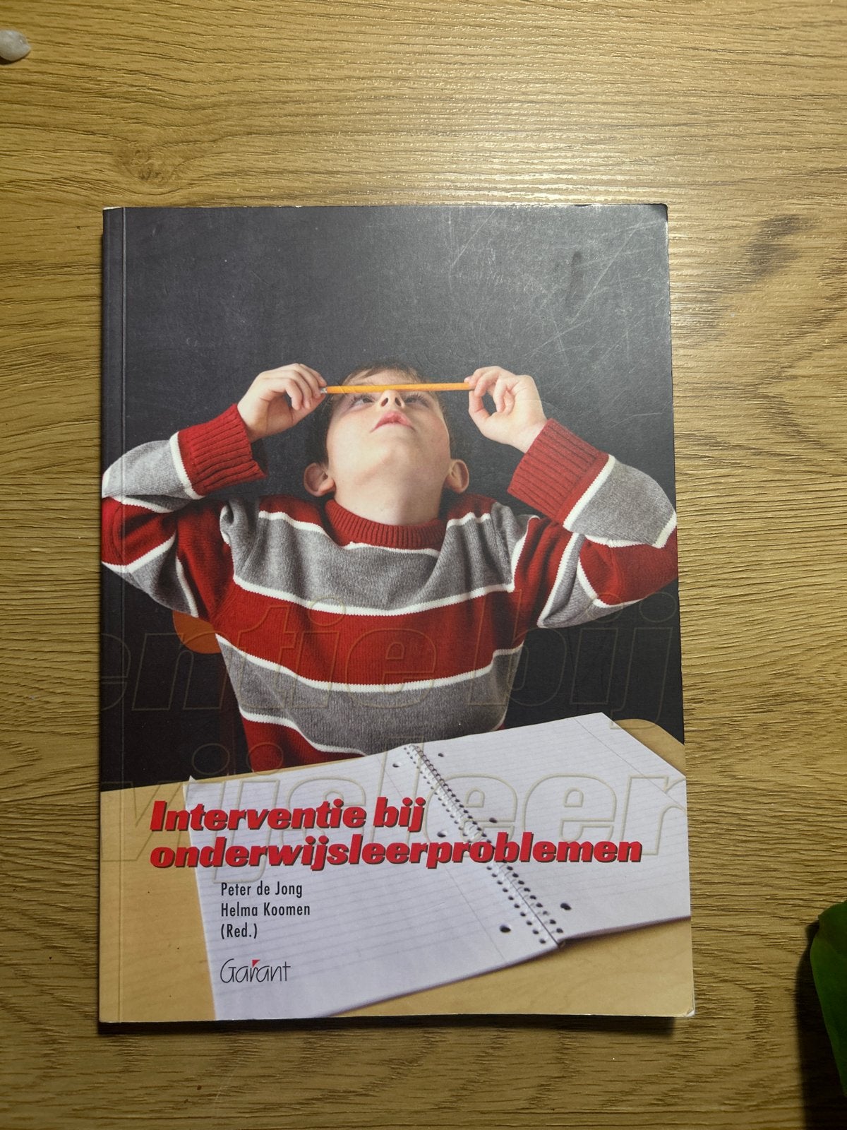 Interventie bij onderwijsleerproblemen - Peter de Jong, Ophalen of Verzenden, Gamma, Gelezen, HBO