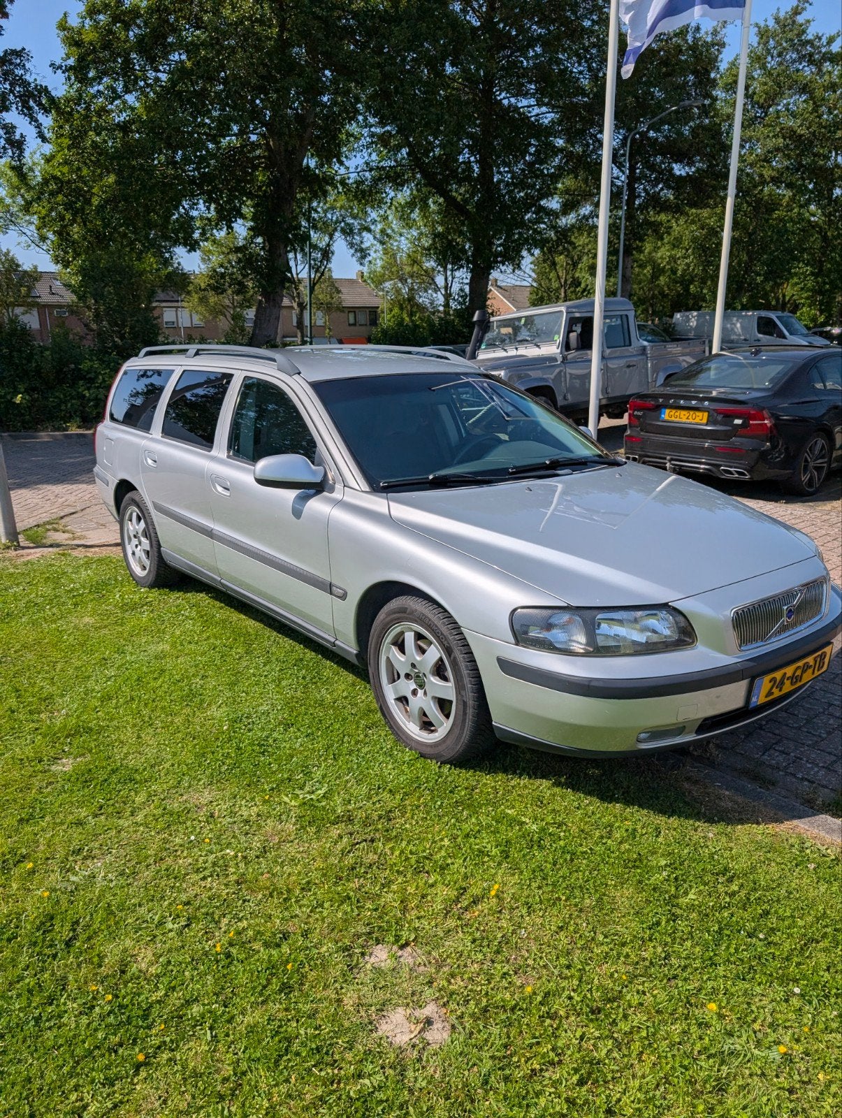 Volvo V70 2.4 140PK 2001 Grijs, Stof, 1800 kg, Zwart, 1505 kg
