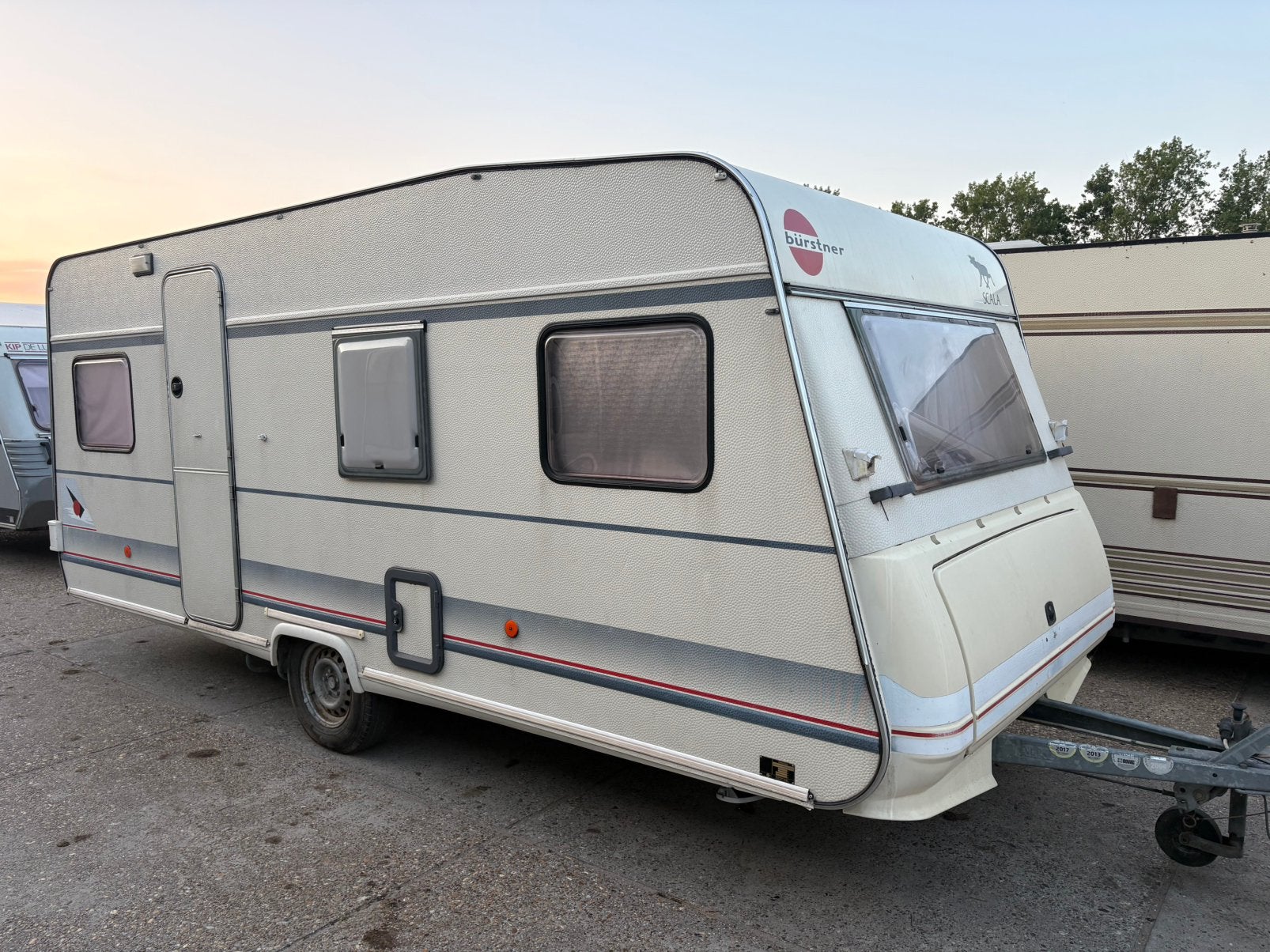 Burstner Scala 1993, Caravans en Kamperen, Caravans, Rondzit, Bedrijf, Kachel, Tot en met 4