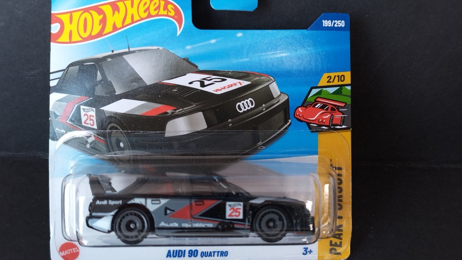 Audi 90 Quattro Imsa Zwart 1:64 Hotwheels Pol, Hobby en Vrije tijd, Auto, Verzenden, ., Nieuw