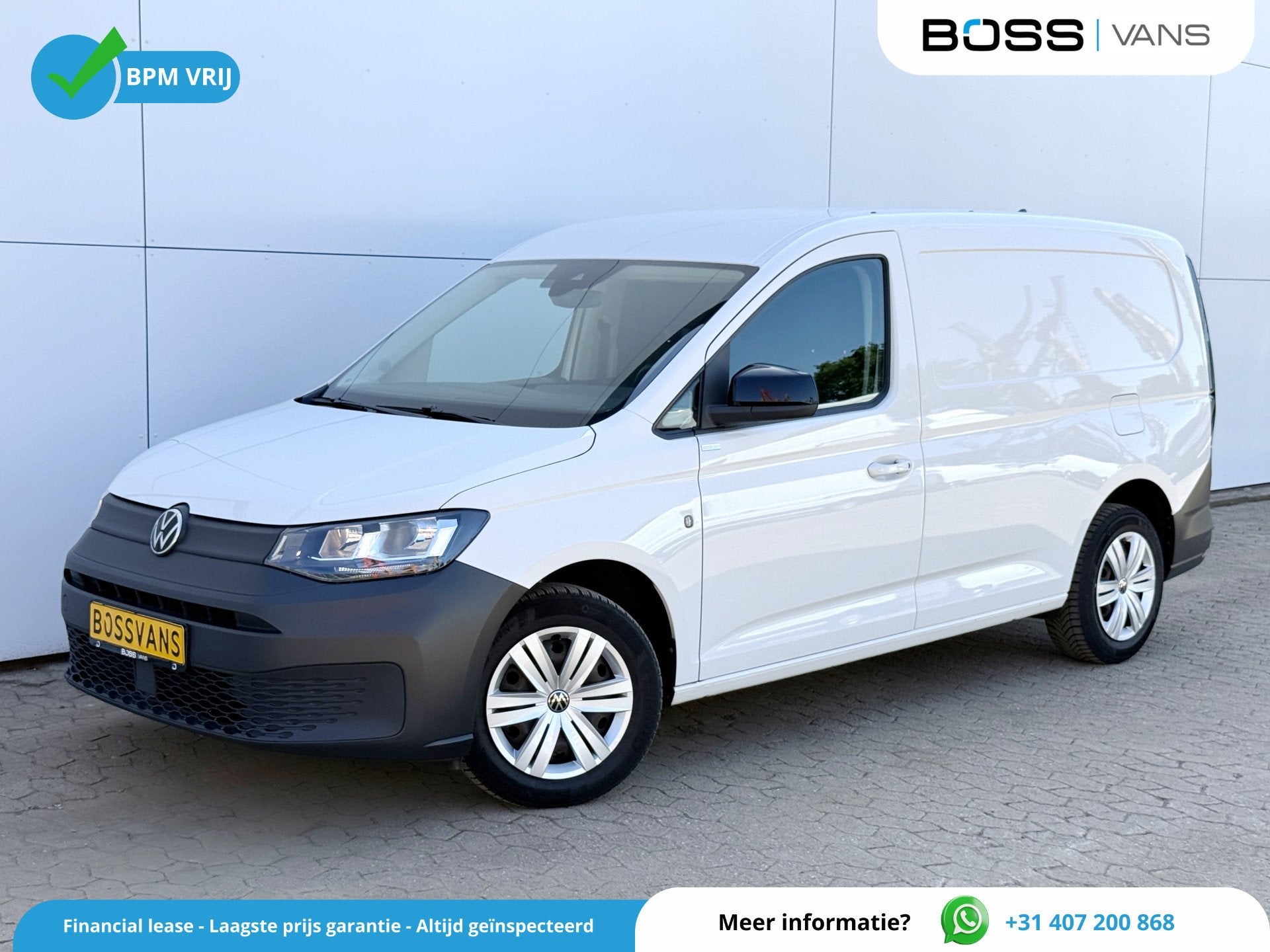 Volkswagen Caddy Cargo Maxi 2.0 TDI 122PK Automaat L2 Cruise, Gebruikt, Zwart, 4 cilinders, Volkswagen