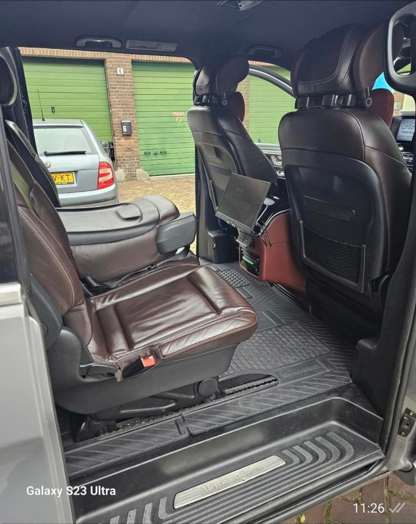 Mercedes-Benz V-Klasse 2.2 CDI 140KW V250 Lang 2014 Grijs, Auto's, Mercedes-Benz, Particulier, V-Klasse, 360° camera, 4x4, ABS