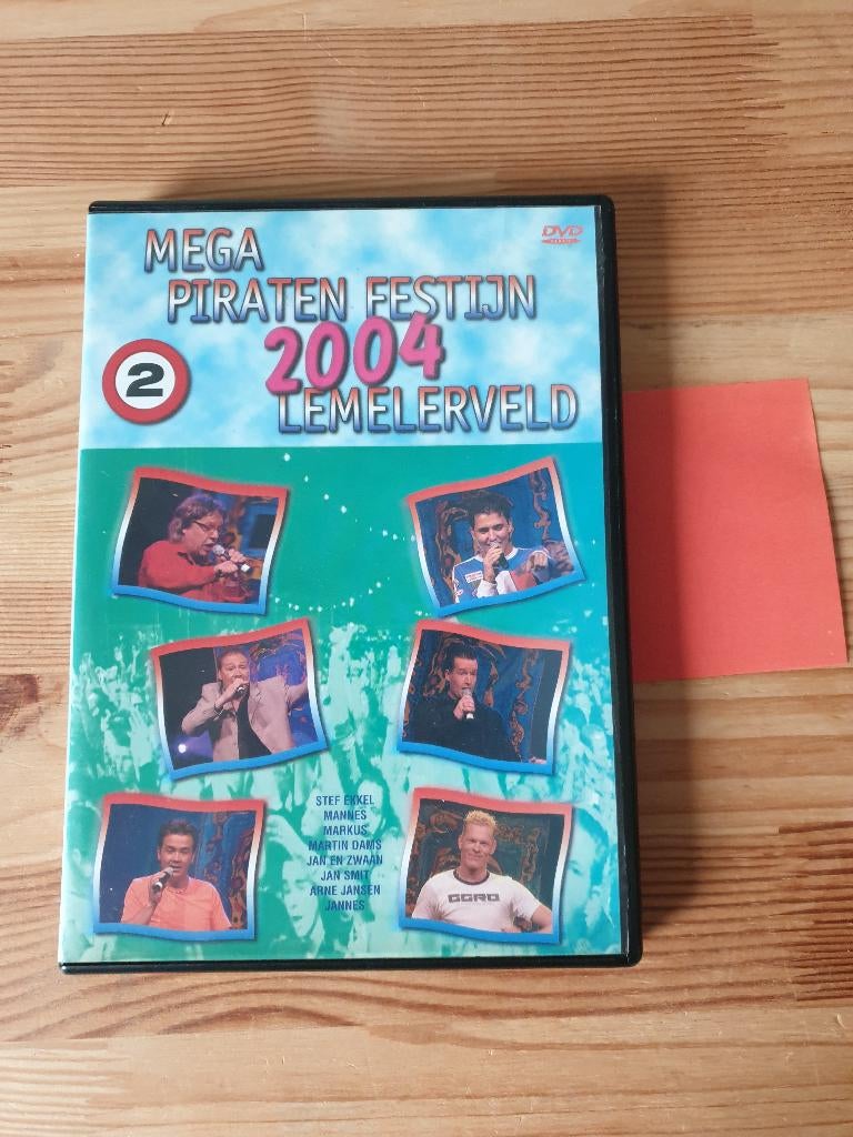 DVD - Mega Piraten Festijn 2004 Lemelerveld No. 2, Alle leeftijden, Ophalen of Verzenden, Gebruikt, Muziek en Concerten