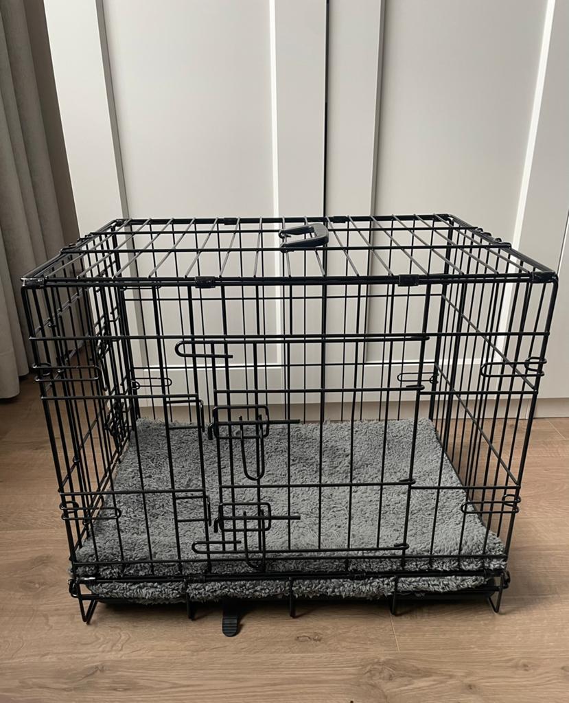 Beeztees Bench S zwart 62x44,5x50, Ophalen, Zo goed als nieuw