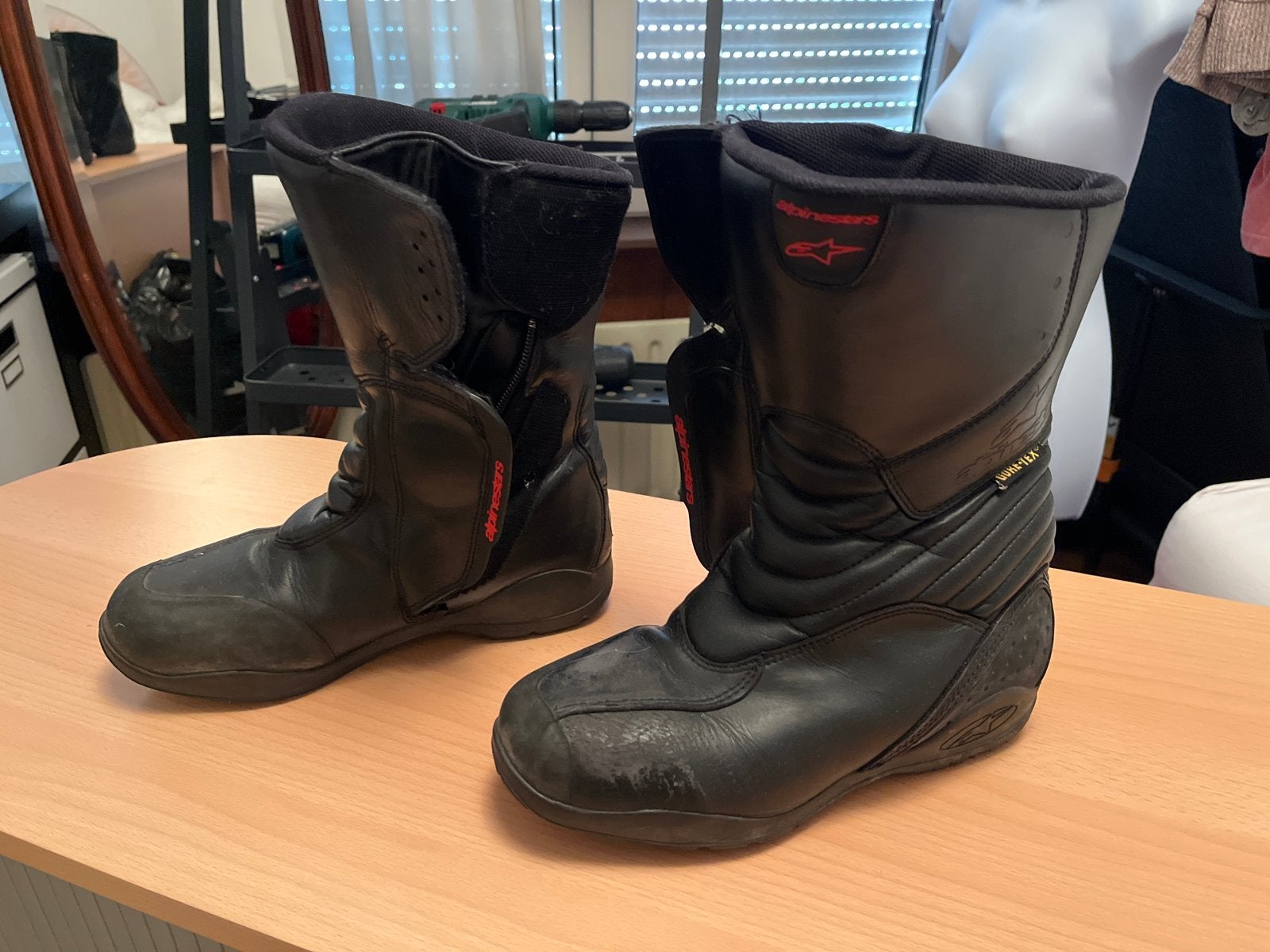 Alpinestars Gore-Tex Motorlaarzen Maat 39, Ophalen of Verzenden, Tweedehands, Dames, Laarzen