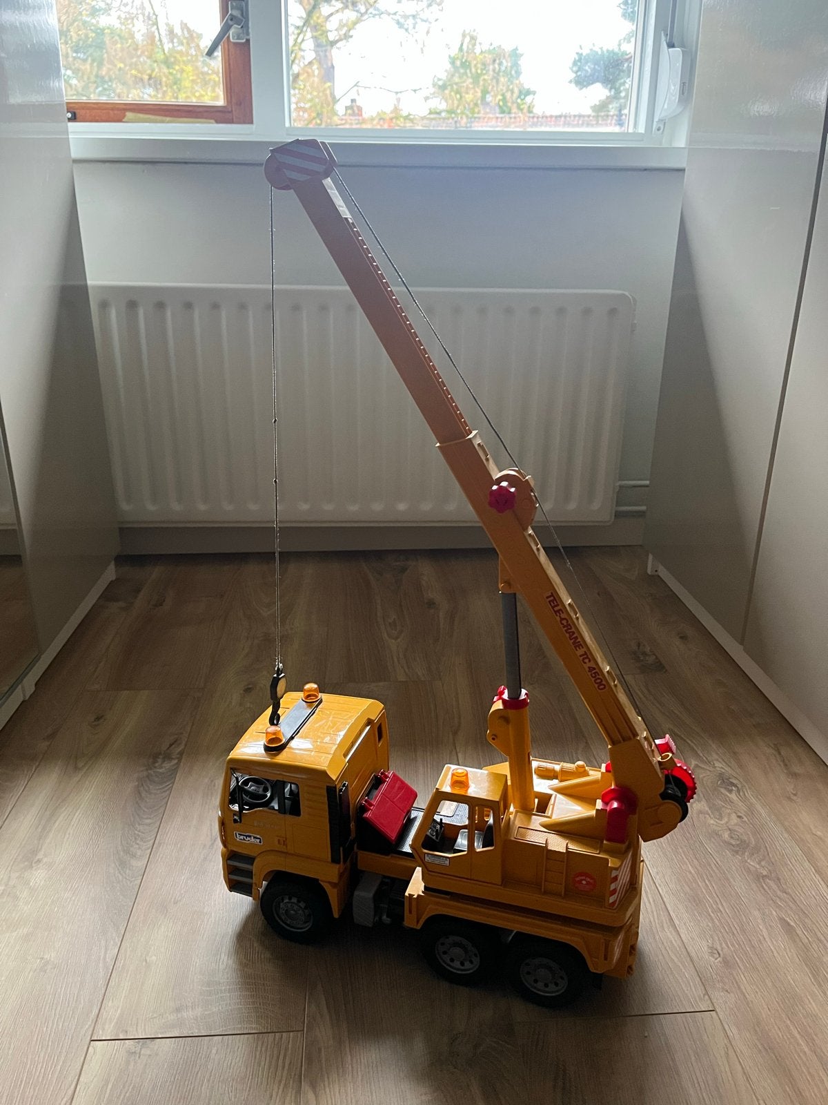 Grote Takelwagen met Haak - Speelgoed Kraanwagen, Ophalen, Gebruikt