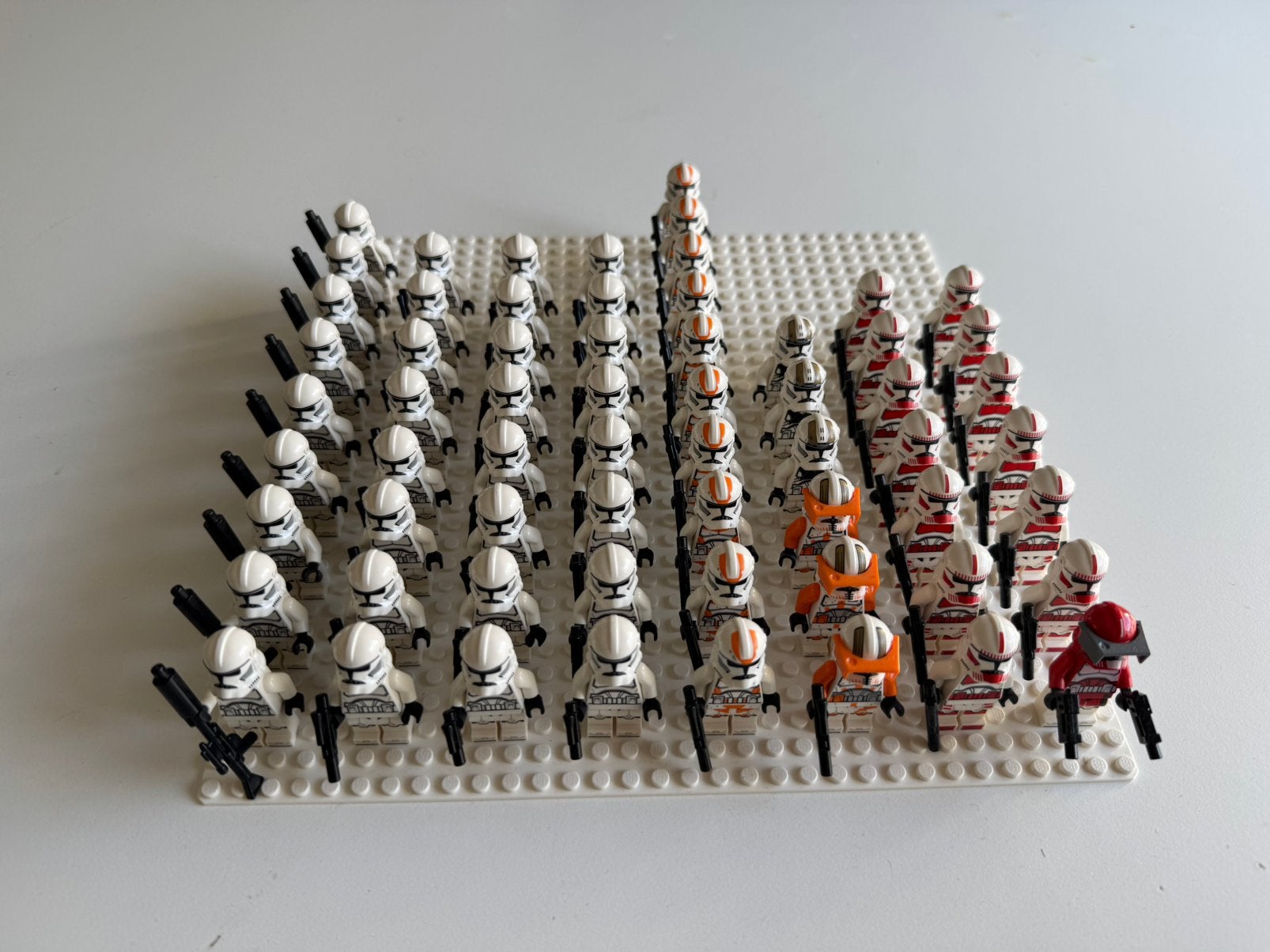 LEGO Star Wars Phase 2 Clone & Shock Troopers grote army los, Star Wars, Lego, Compleet, Ophalen of Verzenden