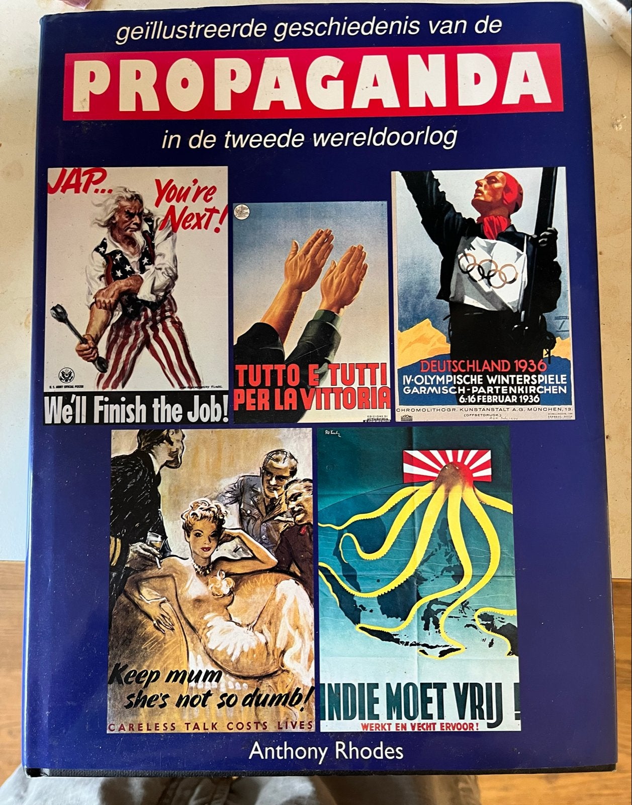 Geïllustreerde geschiedenis van propaganda WOII, Ophalen of Verzenden, Tweede Wereldoorlog, Zo goed als nieuw, Algemeen