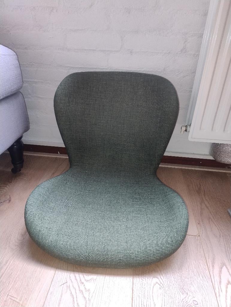 Zitting & poten groene Actona stoel (FonQ/Westwing), Ophalen, Overige kleuren, Zo goed als nieuw, Stof