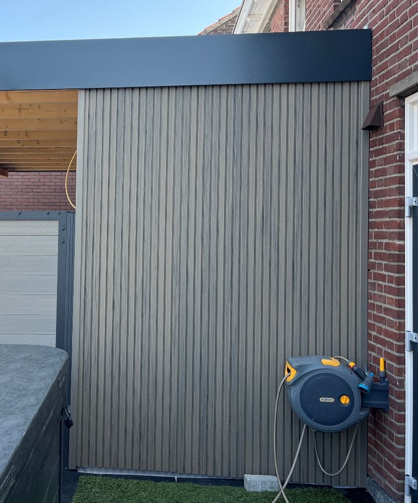 Gevelbelkeding composiet wpc wandpanelen, Ophalen of Verzenden, Nieuw, Overige materialen