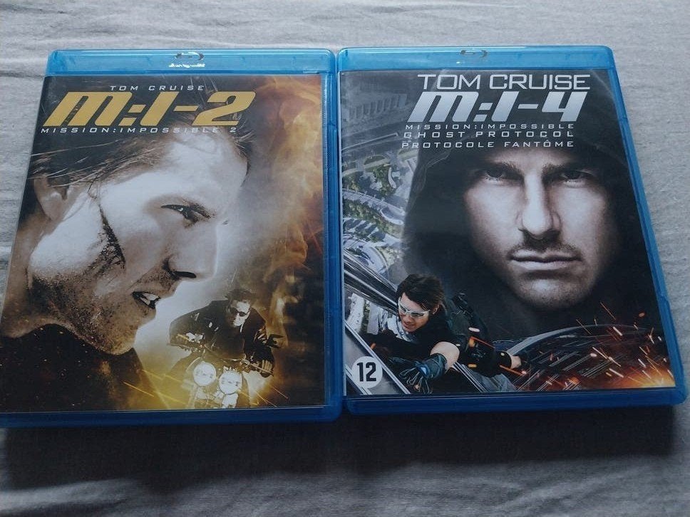 Mission: Impossible 2 & Ghost Protocol (Blu-ray) Los te koop, Ophalen, Engels, Nederlands, Actie
