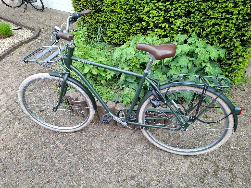 Herenfiets elops 520 stadsfiets, Ophalen, Gebruikt, Overige merken, Versnellingen