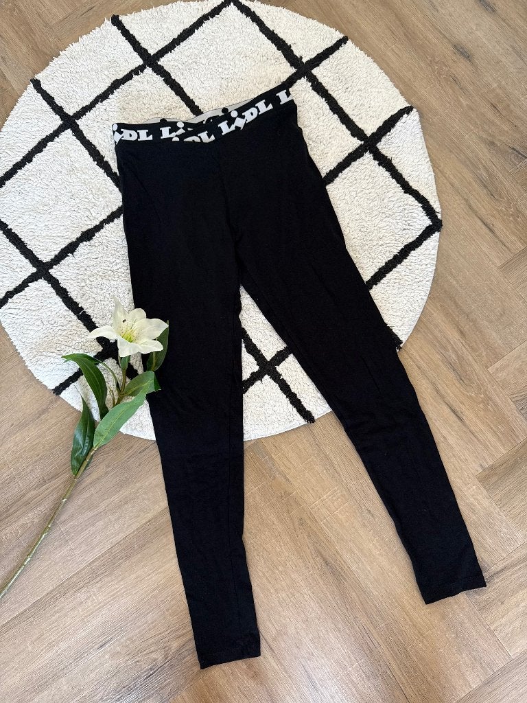 Nieuw zwart Lidl Fanclub sport legging broek S M 36 38 LE, Lidl, Zwart, Nieuw, Ophalen of Verzenden